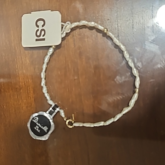 Fresh water pearl 14 k gold filled bracelet - Picture 2 of 3